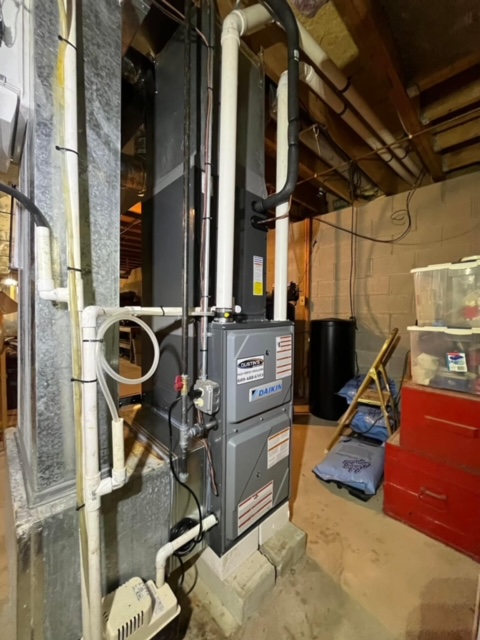 Daikin furnace heater installation offered by Dustins Mechanical in and around New Egypt, New Jersey